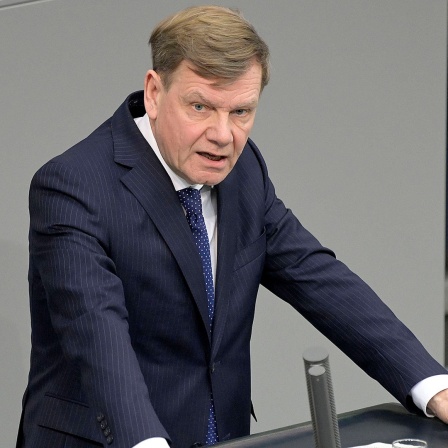 Der CDU-Politiker Johann Wadephul bei einer Rede im Bundestag.