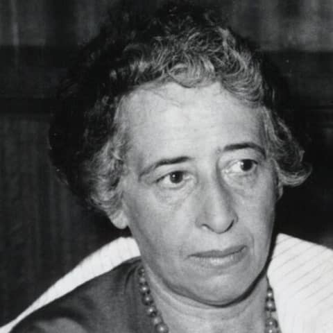 Hannah ARENDT, deutsche Politologin und Schriftstellerin, Hamburg, 1959