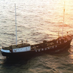 Sende-Schiff „Norderney“ für Radio Veronica