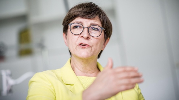 Bericht Aus Berlin - Ard-sommerinterview: Saskia Esken (spd)