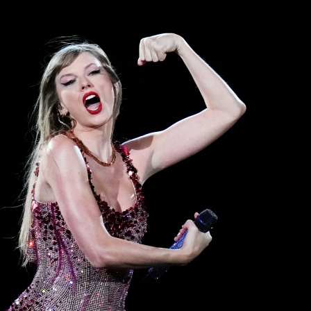 Taylor Swift performs at the Monumental stadium during her &#034;Eras Tour&#034; concert in Buenos Aires, Argentina, Nov. 9, 2023