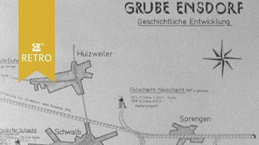 Foto: Plan zur Entwicklung der Grube Ensdorf (Bergwerk und Kraftwerk Ensdorf)