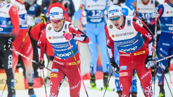 Sportschau Wintersport - Langlauf-teamsprint Der Männer In Trondheim - Re-live