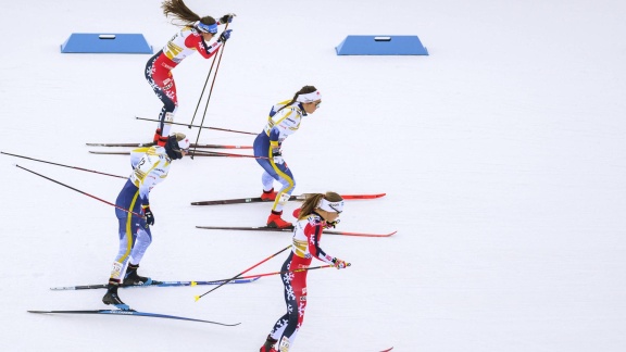 Sportschau Wintersport - Der Sprint Der Frauen In Les Rousses - Die Zusammenfassung