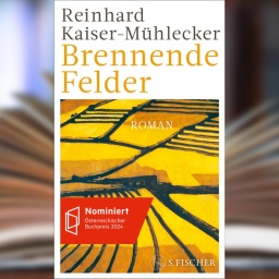 Buchcover: "Brennende Felder" von Reinhard Kaiser-Mühlecker