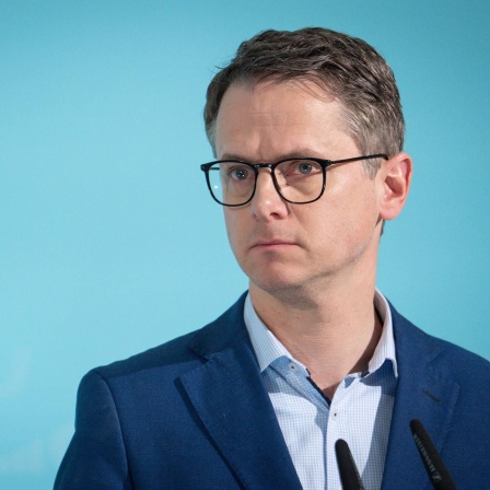 Carsten Linnemann, Generalsekretär der CDU, bei der Pressekonferenz zum Abschluss der Klausurtagung des CDU-Bundesvorstandes im Januar. 