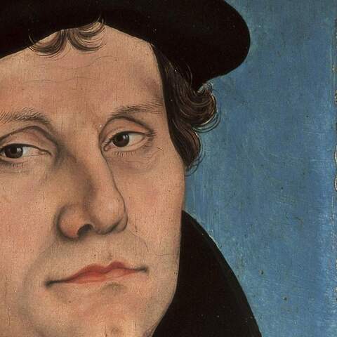 Porträt Martin Luther von Lucas Cranach der Ältere