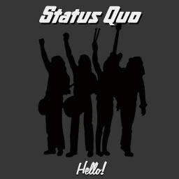 Plattencover zum Album &#034;Hello!&#034; von Status Quo.