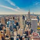 Blick auf die Skyline von Manhattan (Foto: imago images/ Panthermedia)