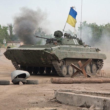 Ukrainischer Schützenpanzer