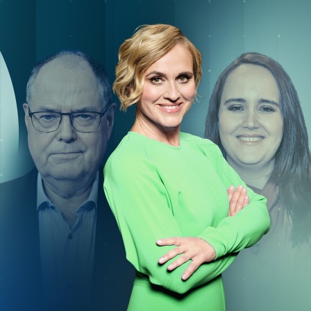 Caren Miosga mit Ricarda Lang und Peer Steinbrück