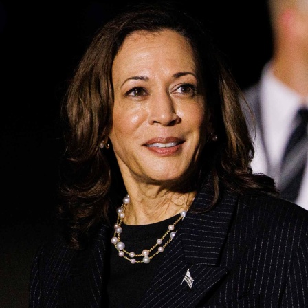 Die Kandidatin der US-Demokraten Kamala Harris