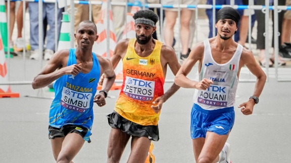 Sportschau Leichtathletik-wm 2025 - Marathon Der Männer - Amanal Petros Läuft Zur Silbermedaille
