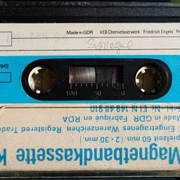 Kassette aus dem Kombinat VEB Filmfabrik Wolfen