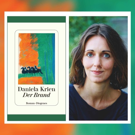 Autorin und Buchcover: Daniela Krien - Der Brand