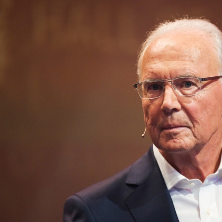 Der ehemalige Fußballspieler Franz Beckenbauer 