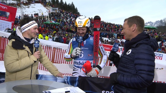 Sportschau Wintersport - Der Slalom Der Männer In Kitzbühel - Die Stimmen Und Analyse
