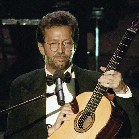 Eric Clapton an der Gitarre 1993