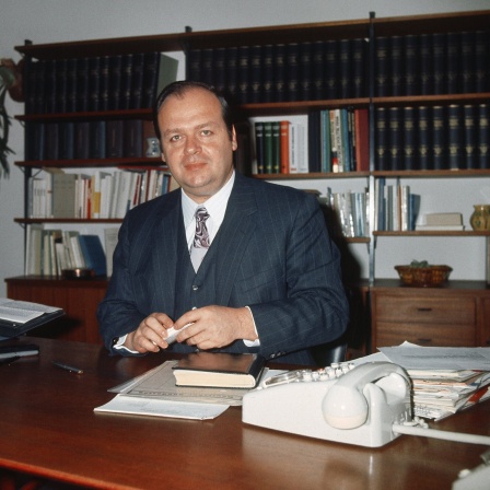 Der SPD-Politiker Karl Wienand Anfang der 70er Jahre (Archivbild)
