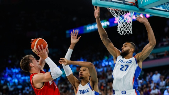 Sportschau Olympia 2024 - Basketball: Deutschland Gegen Frankreich - Die Zusammenfassung