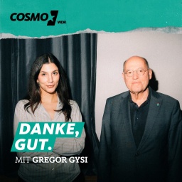 Danke, gut: Gregor Gysi über Wahlkampf und Druck - Gregor Gysi und Miriam Davoudvandi gemeinsam auf dem Podcastcover