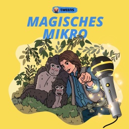 Hannah, Julika und Leo hüpfen mit ihrem "Magischen Mikro" in die Vergangenheit. Erlebt aufregende Kurztrips und besondere Menschen der Zeitgeschichte. 