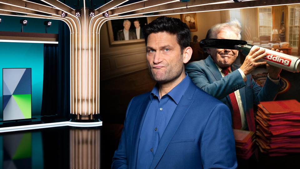 Extra 3 vom 12.02.2026: Epstein-Skandal · Trump und die Edding-Files. Das Bild wurde mit Hilfe von KI erstellt. 