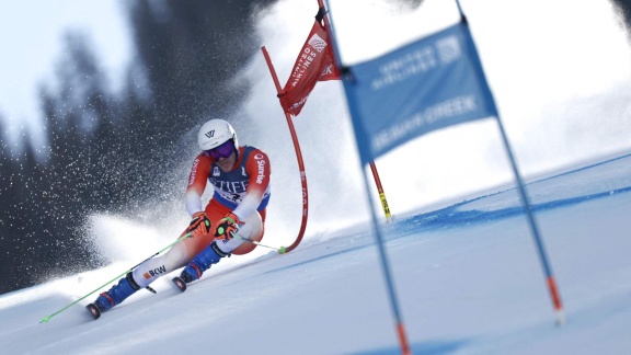 Sportschau Wintersport - Riesenslalom Der Männer In Beaver Creek - Der 2. Lauf Re-live