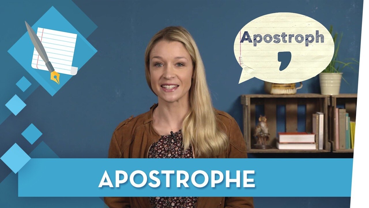 Apostrophe richtig setzen | Deutsch musstewissen | ARD Mediathek