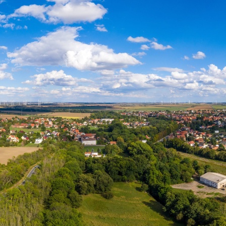 Blick über Ermsleben 