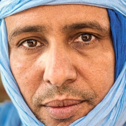 Mohamedou Slahi auf der Baustelle seines neuen Hauses in Nouakchott