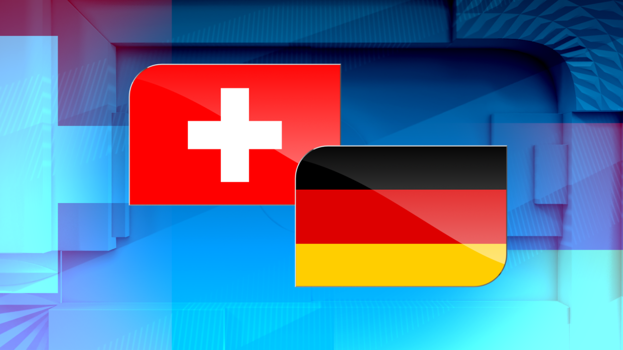 Schweiz gegen Deutschland bei der Fußball-EM, am 23.06. ab 20.15 Uhr 