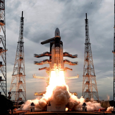 Indien versucht ein Weltraumfahrzeug ohne Besatzung auf dem Mond zu landen