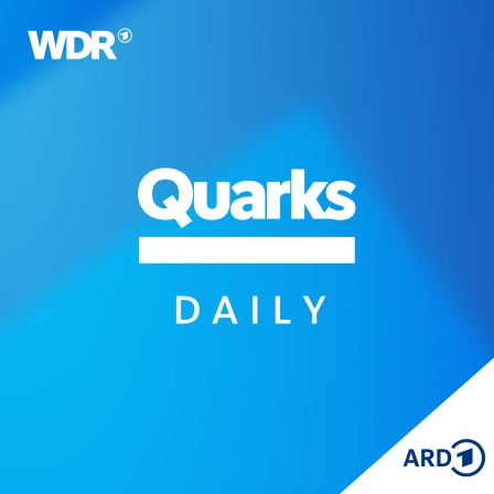 Das Logo vom Quarks Daily Podcast.