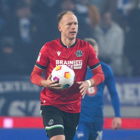 Hannovers Havard NIelsen traf gegen die Hertha.