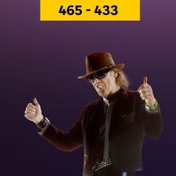 Udo Lindenberg Podcast Platz 465-433 für die kultigste Radio-Hitparade Deutschlands