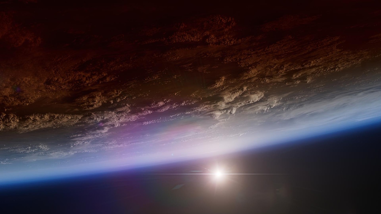 Die Erde - Entstehung des Lebens: Atmosphäre