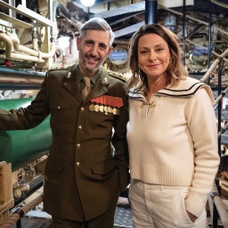 Michel Abdollahi und Anja Reschke.
