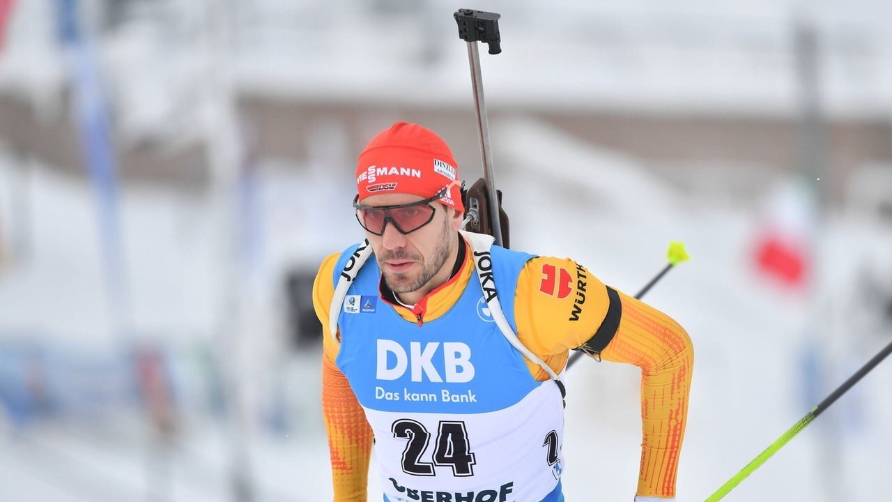 Sportschau Biathlon Weltcup In Oberhof Der Sprint Der Manner In Voller Lange Ard Mediathek