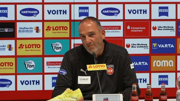 Sportschau Bundesliga - Heidenheim-trainer Schmidt - 'wir Haben Keine Angst'