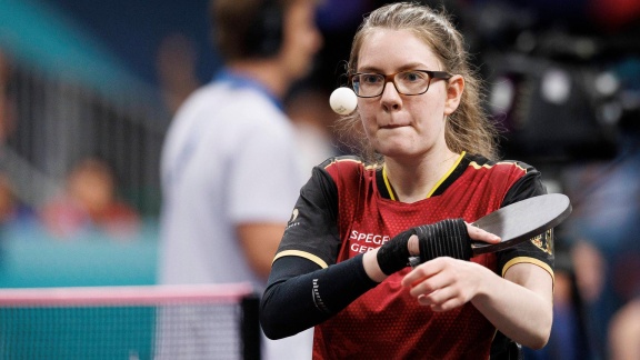 Sportschau Paralympics 2024 - Para Tischtennis (f): Vf Mit Jana Spegel Im Re-live