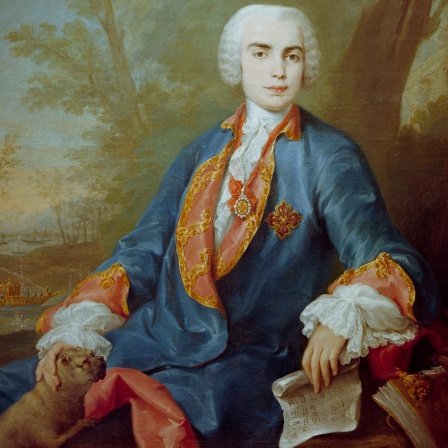 Porträt Carlo Broschi &#034;Farinelli&#034; - Opernsänger, Kastrat