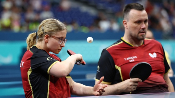 Sportschau Paralympics 2024 - Para Tischtennis (mixed) Tha-ger Im Re-live