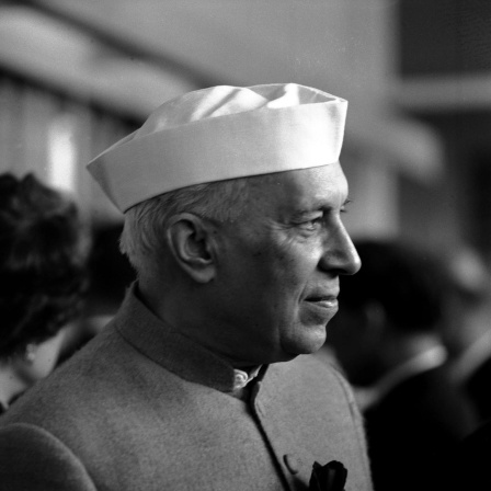 Der indische Premierminister Jawaharlal Nehru (1962) 