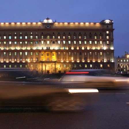 Blick auf das Hauptquartier des russischen Geheimdienstes FSB in Moskau (Archivbild)