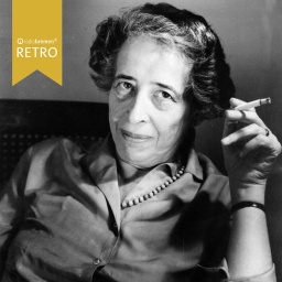 Porträt von Hannah Arendt in der Retro Reihe von Radio Bremen