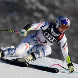 Lindsey Vonn in Aktion (Februar 2019)