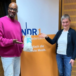 Platt Schnack Mucke mit Yared Dibaba und Gesa Retzlaf.