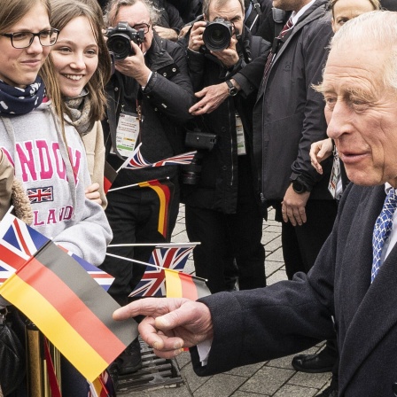 König Charles auf Deutschlandbesuch in Berlin
