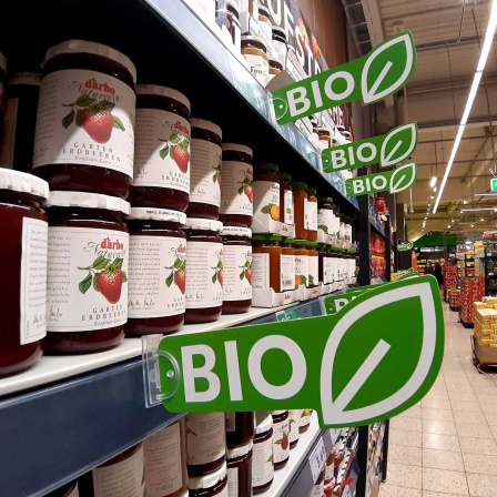 12.2024: Bio-Lebensmittel bei Kaufland (Bild: IMAGO/Martin Wagner)